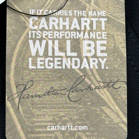 NWT Carhartt Women's Regular Fit Black Canvas Work Shorts Size 8 Inseam 10" - Picture 5 of 11